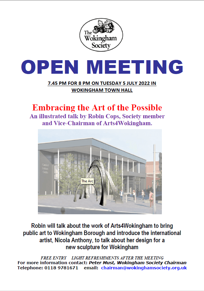 Open Meeting - Wokingham Public Art